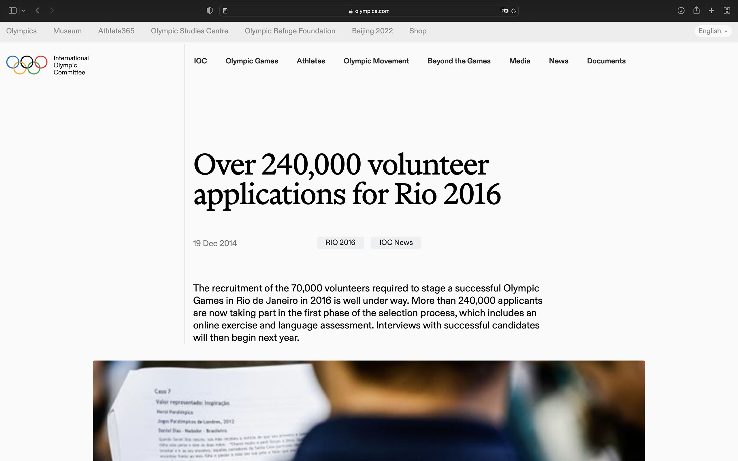 Volunteerwebsite